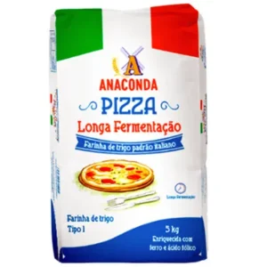 farinha de trigo anaconda pizza longa fermentação