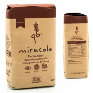 farinha de trigo ancestral molino grassi miracolo 1kg